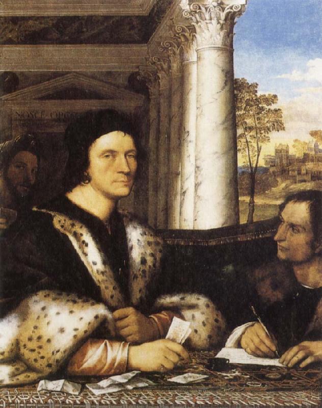 Sebastiano del Piombo Cardinal Carondelet and his Secretary oil painting image